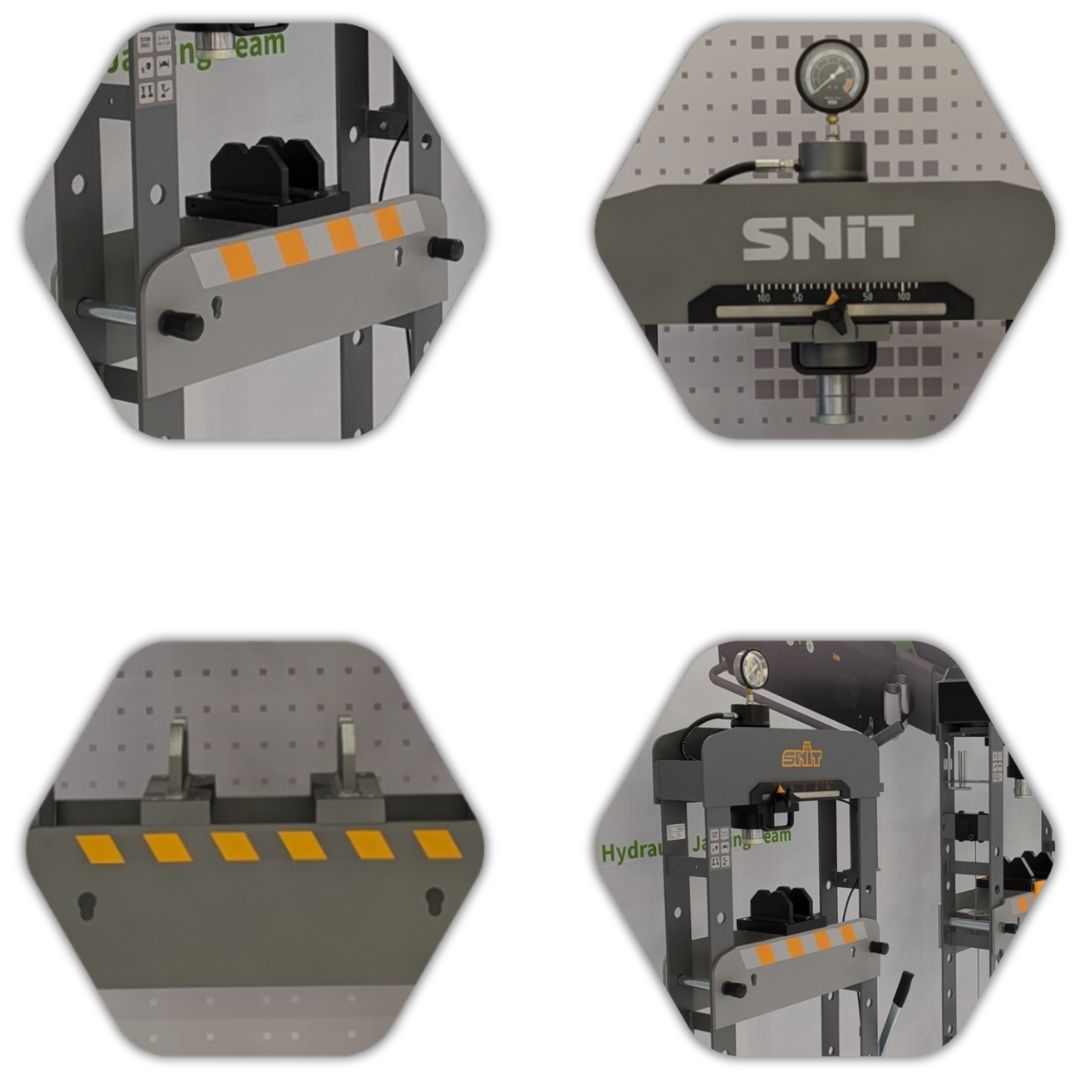 Hydrauliczna prasa warsztatowa 30 ton - SNIT SP-30EAM